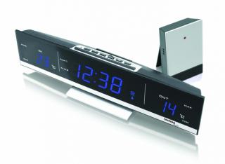 Bezdrátový teploměr s budíkem WS 6810B 