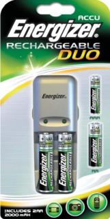 DUO Charger 2 x AA 2000 mAh