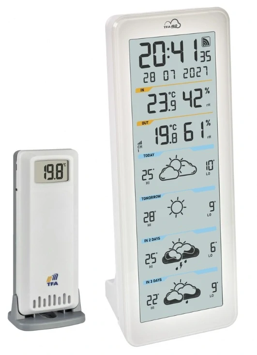 Bezdrátová WiFi meteostanice s chytrou předpovědí TFA 35.8108.02