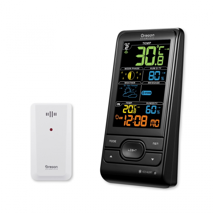 Meteostanice Oregon Scientific BAR208SX Black