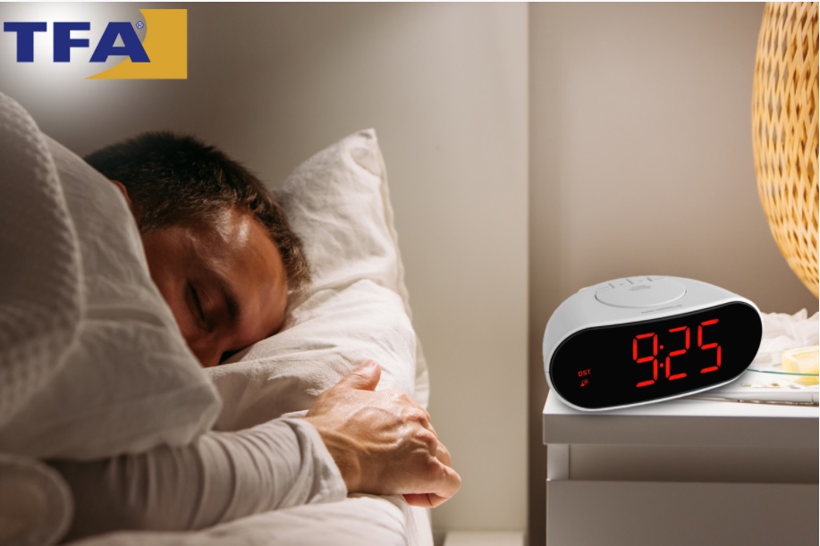 Rádiem řízený digitální budík TFA 60.2505