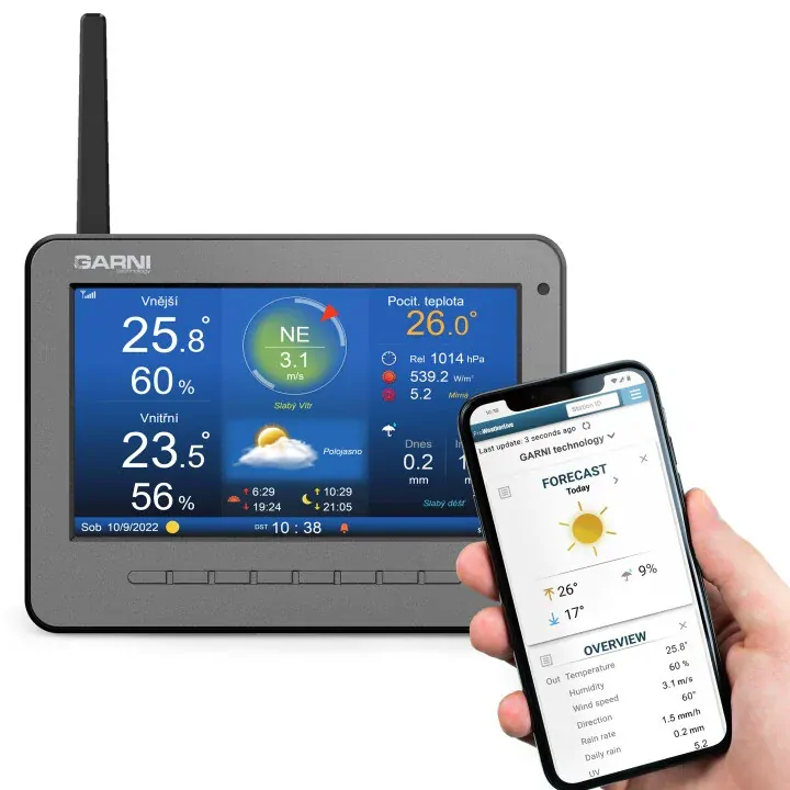 Wi-Fi meteostanice GARNI 3015 Arcus 2GEN