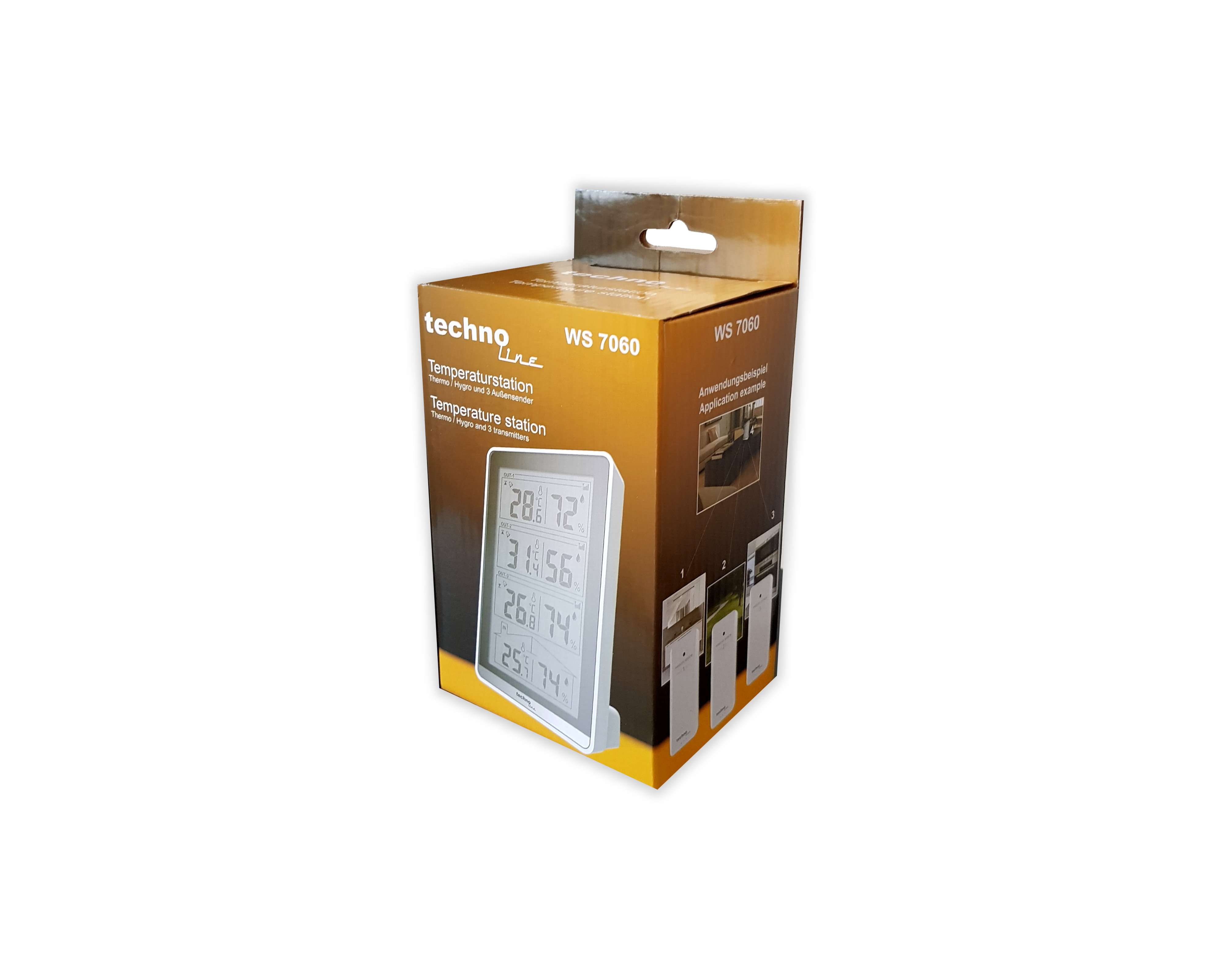Digitální teploměr s vlhkoměrem TechnoLine WS 7060