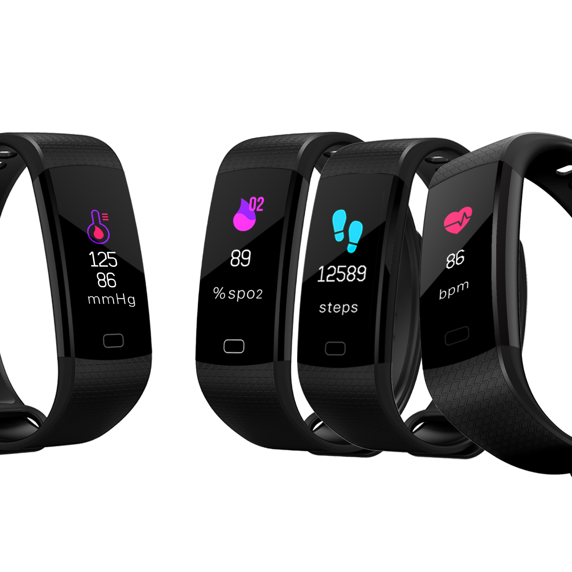 Fitness náramek s měřením tepové frekvence GARNI Q-102HR