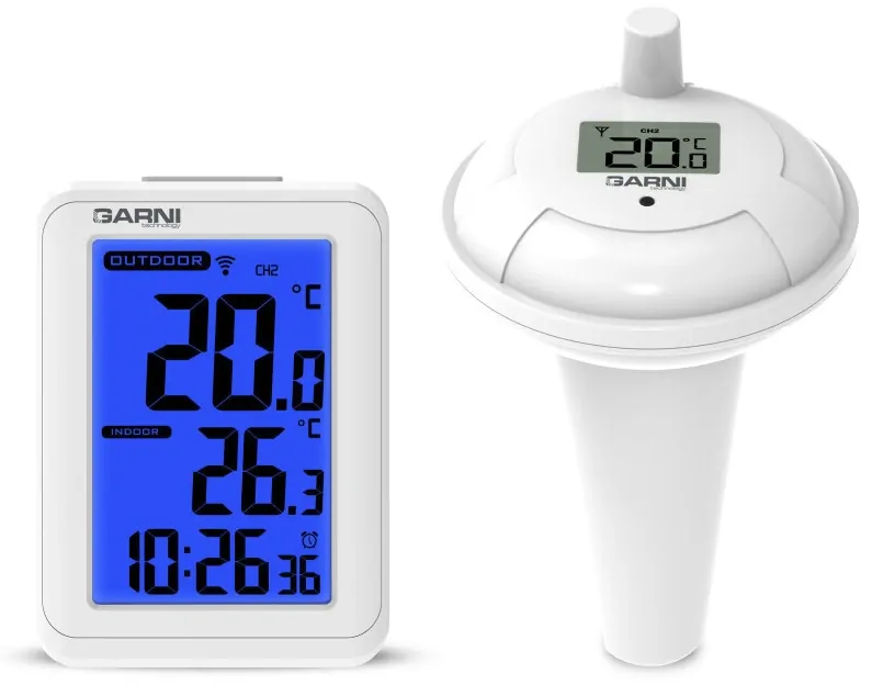 Digitální teploměr s bazénovým čidlem GARNI 245P