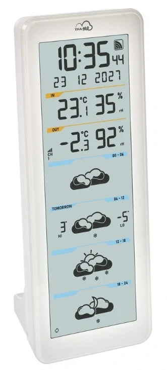 Bezdrátová WiFi meteostanice s chytrou předpovědí TFA 35.8108.02