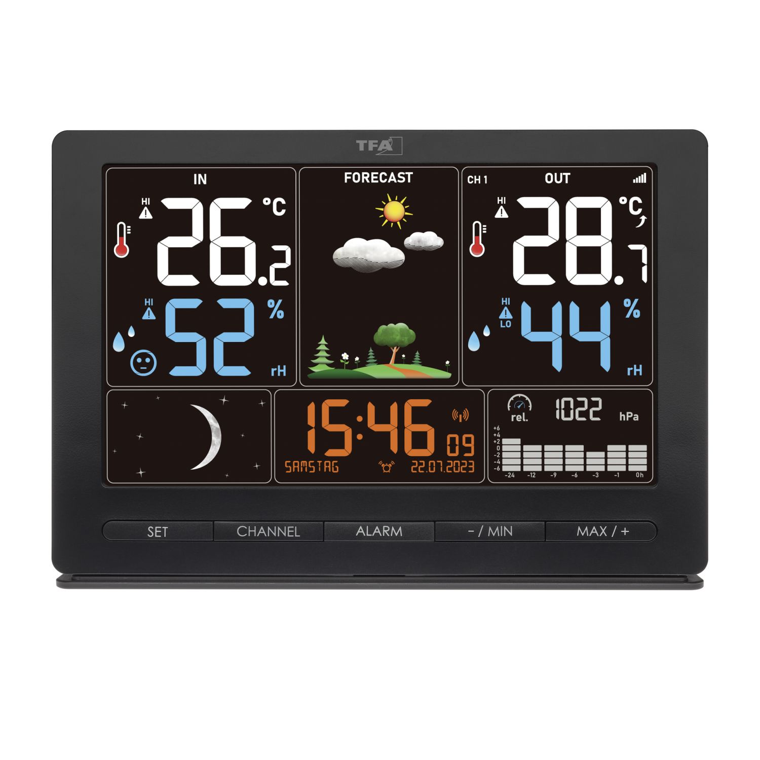 Domácí meteostanice TFA 35.1118.01 SEASON 2